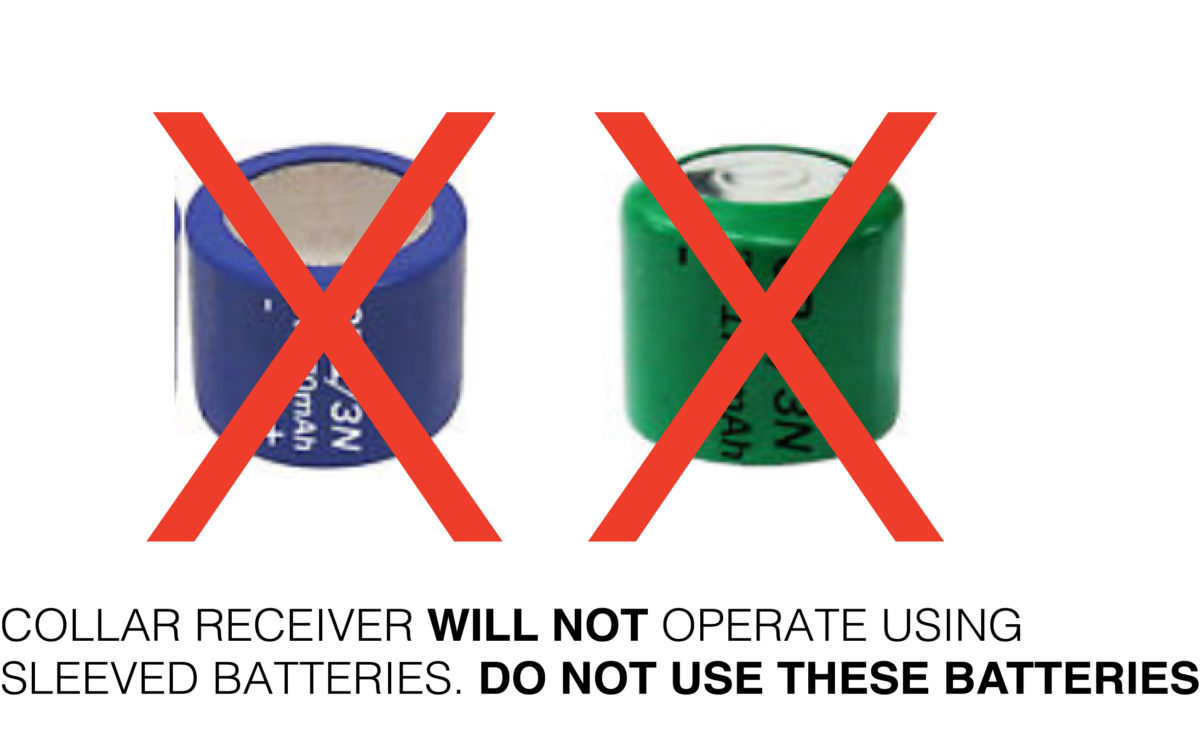 DogWatch ® Dog Fence Battery 3.0 volt CR1/3N including new battery