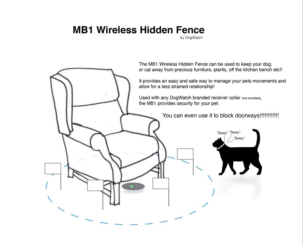 MB1 Wireless Pet Fence