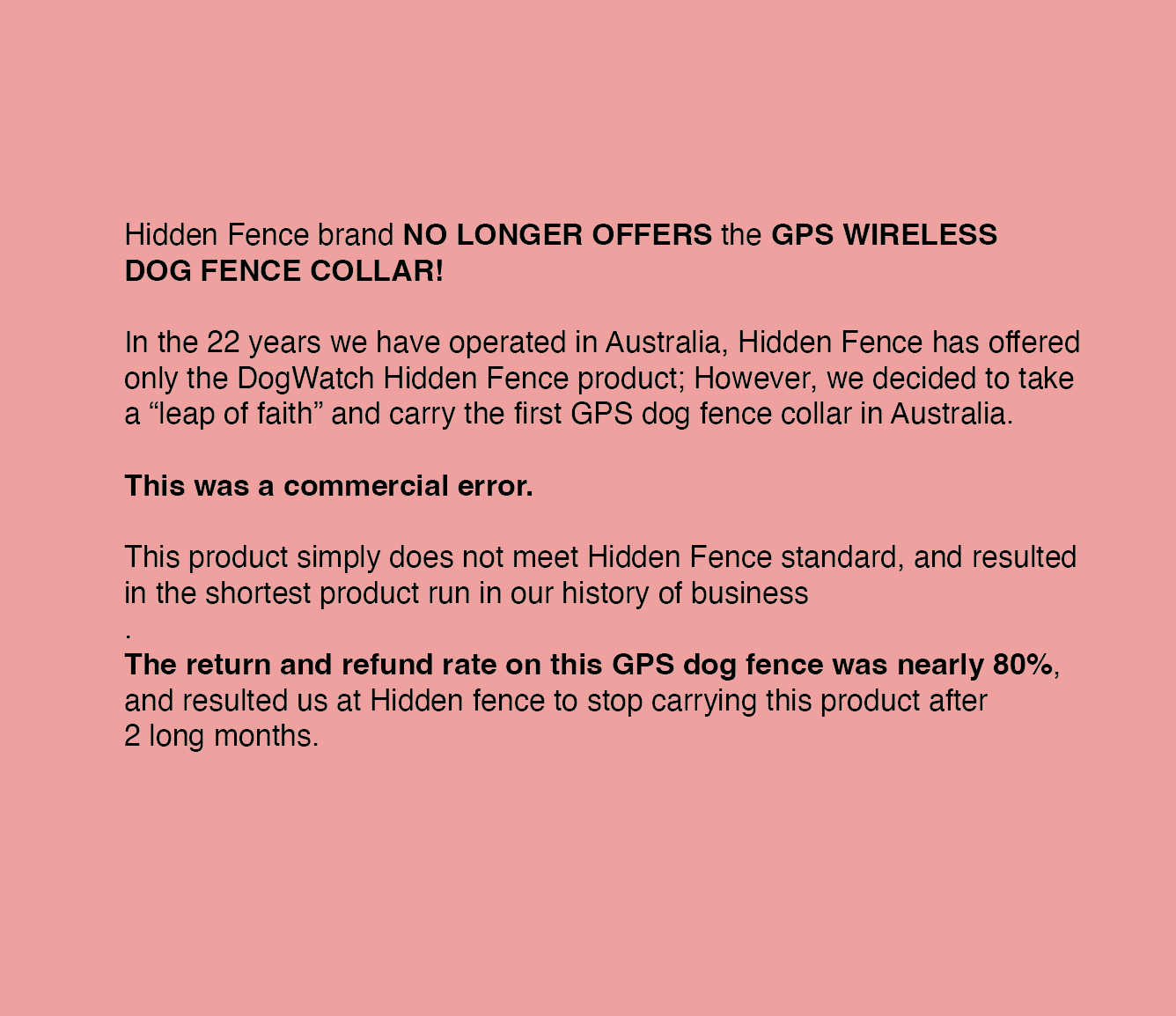HIDDEN FENCE GPS - INVISIBLE FENCE GPS WIRELESS DOG FENCE COLLAR - Image 2